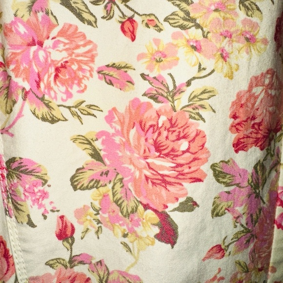 Floral Print Pants Vanilla Star Size 6 
Spring Summer Church Office Lightweight - Picture 4 of 7